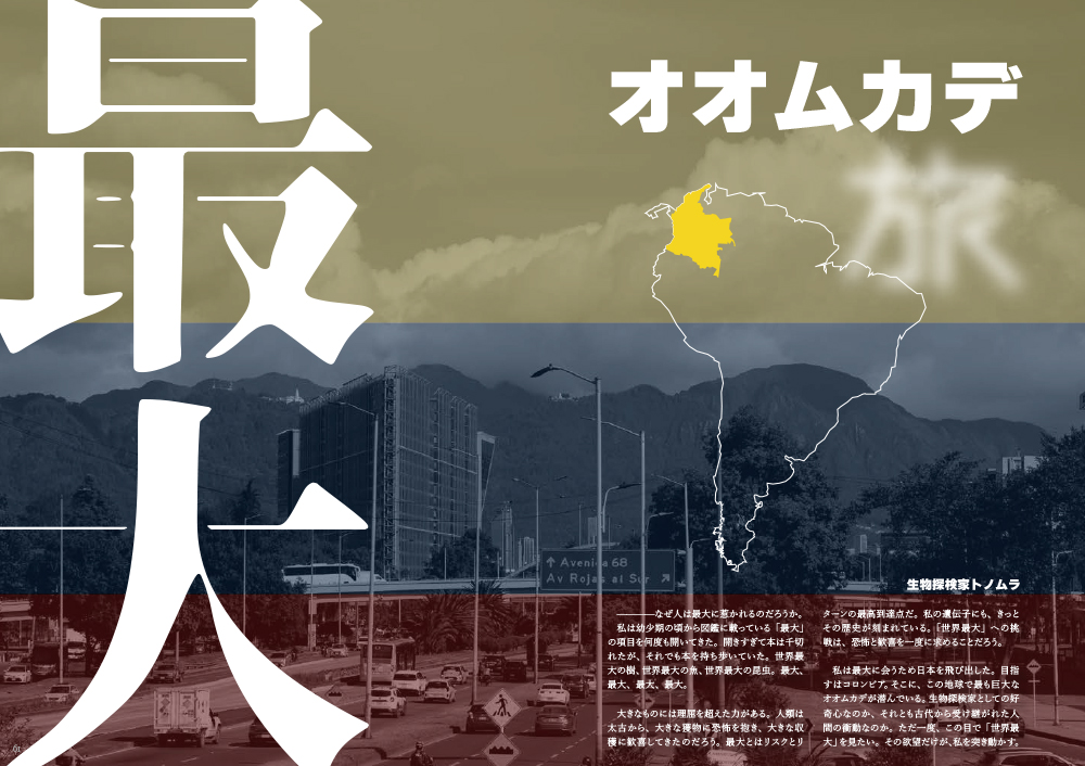 コロンビア_世界最大のオオムカデ-1